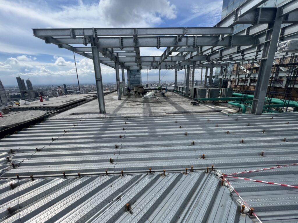 metal deck แผ่นพื้นเหล็กสำเร็จรูป